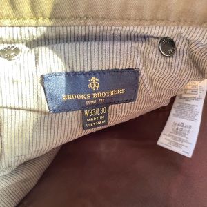 Brooks Bros W33 L30 Casual Green Pants